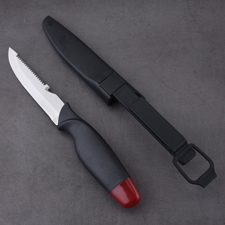 ZY-2406 floating knife multi use plasitc handle belt sheath s10