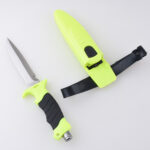ZY-2407 dive knife multi use fluorescent handle sheath s03