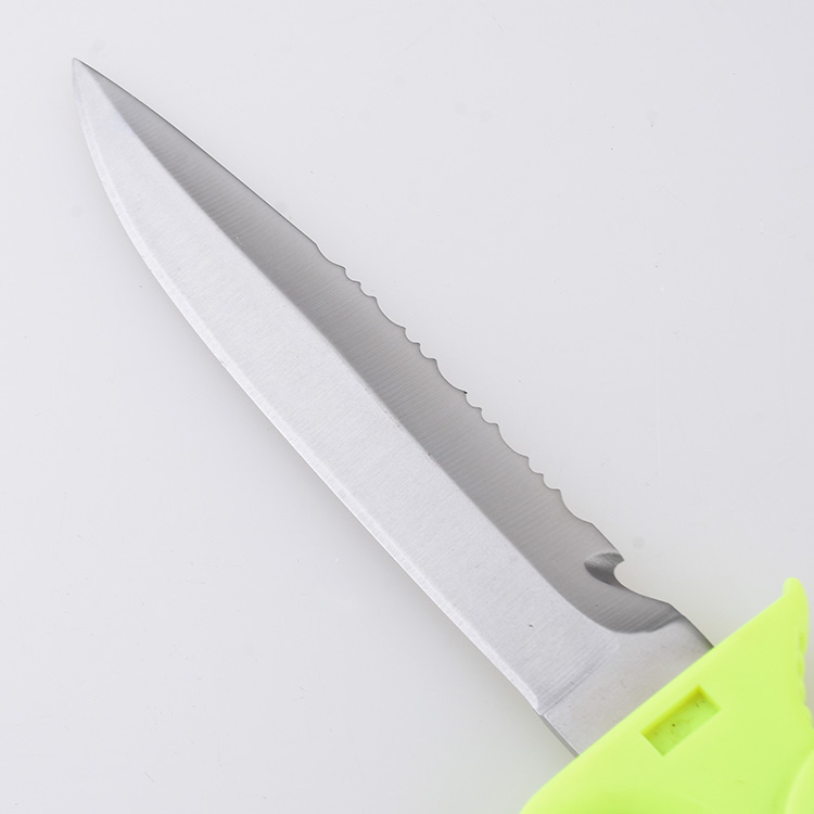 ZY-2407 dive knife multi use fluorescent handle sheath s07