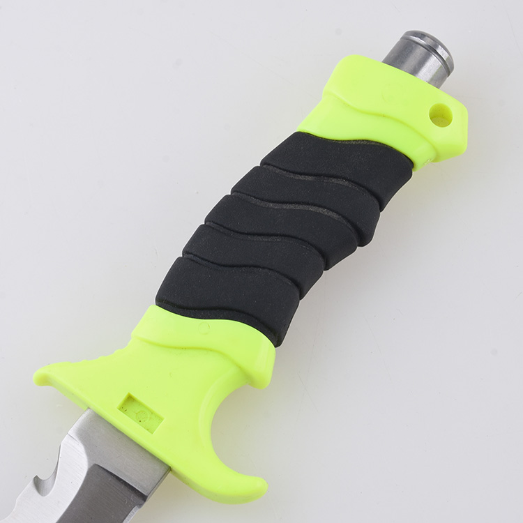 ZY-2407 dive knife multi use fluorescent handle sheath s08