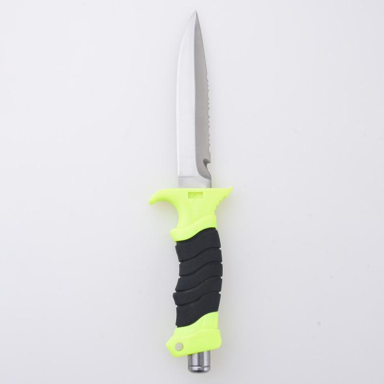 ZY-2407 dive knife multi use fluorescent handle sheath s09