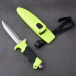 ZY-2407 dive knife multi use fluorescent handle sheath s12