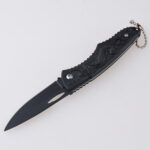 HU-2560 folding knife trade RTS Alibaba black PP handle s03