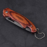 HU-2567 folding knife wholesale Alibaba RTS PP handle brown s11
