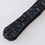 Shieldon DC01L Scythe XL, 154CM Pikal blade coating, fully serrated, black PEI s06