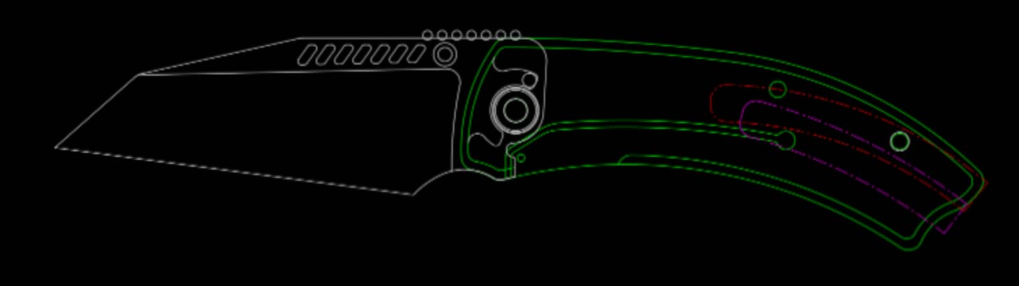 Shieldon Cyberdashi: Expertly Made with Premium Materials for a Sleek and Functional Everyday Carry (EDC) Design, Shieldon