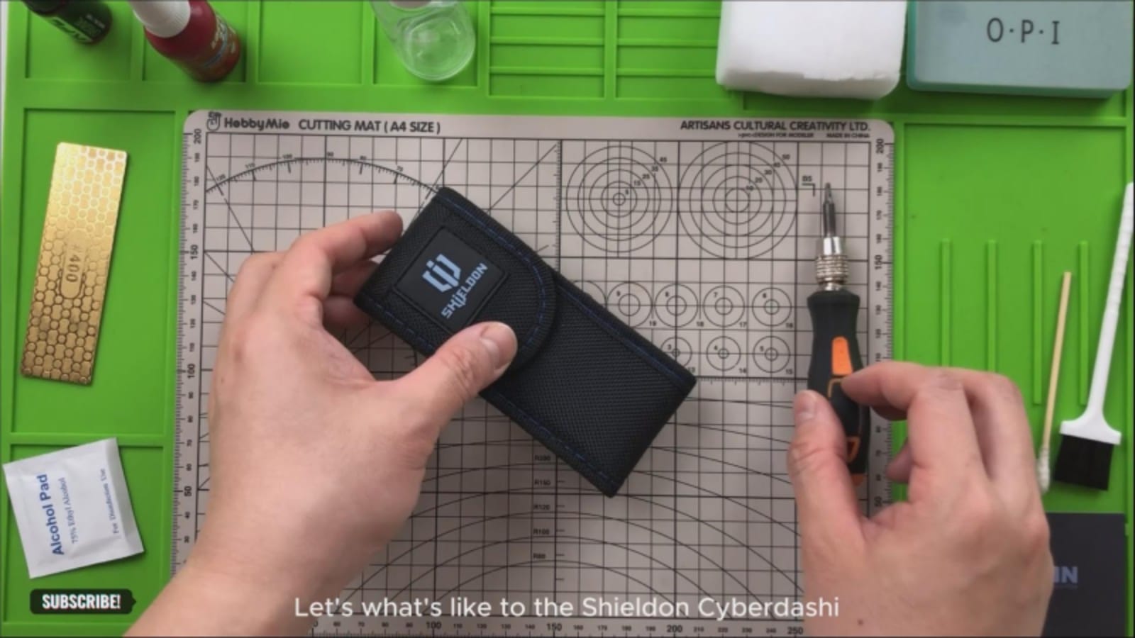 Shieldon Cyberdashi: Expertly Made with Premium Materials for a Sleek and Functional Everyday Carry (EDC) Design, Shieldon