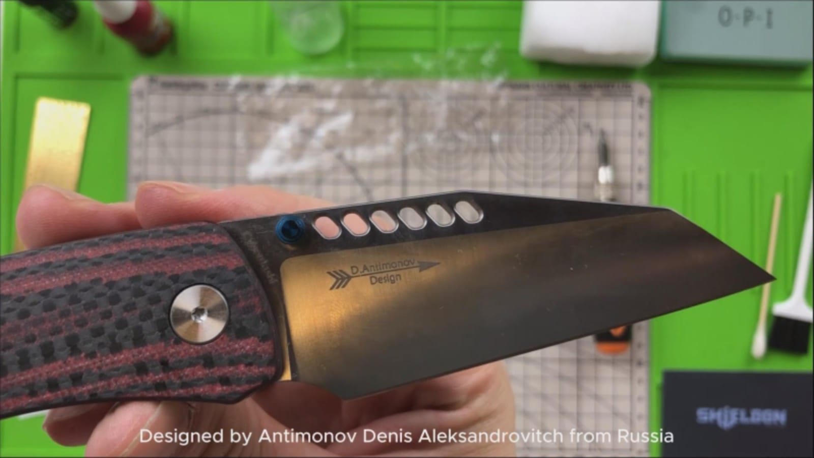 Shieldon Cyberdashi: Expertly Made with Premium Materials for a Sleek and Functional Everyday Carry (EDC) Design, Shieldon