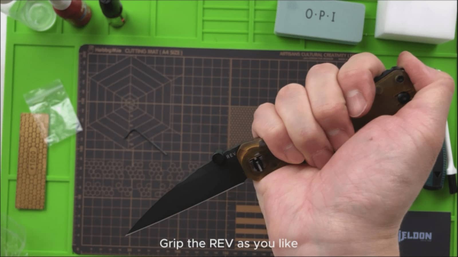 REV EDC Folding Knife: Innovative Design and Superior Functionality for Everyday Carry, Shieldon