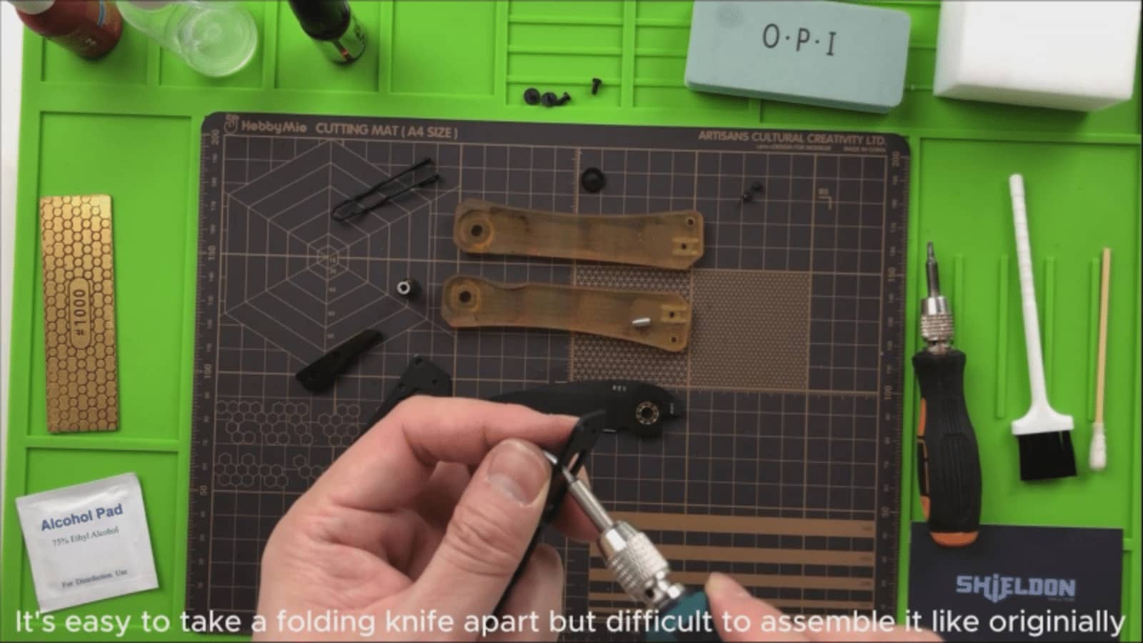 REV EDC Folding Knife: Innovative Design and Superior Functionality for Everyday Carry, Shieldon