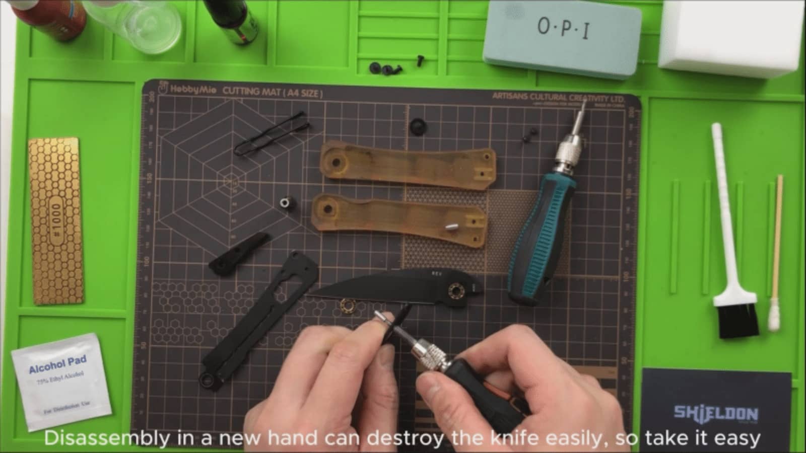 REV EDC Folding Knife: Innovative Design and Superior Functionality for Everyday Carry, Shieldon