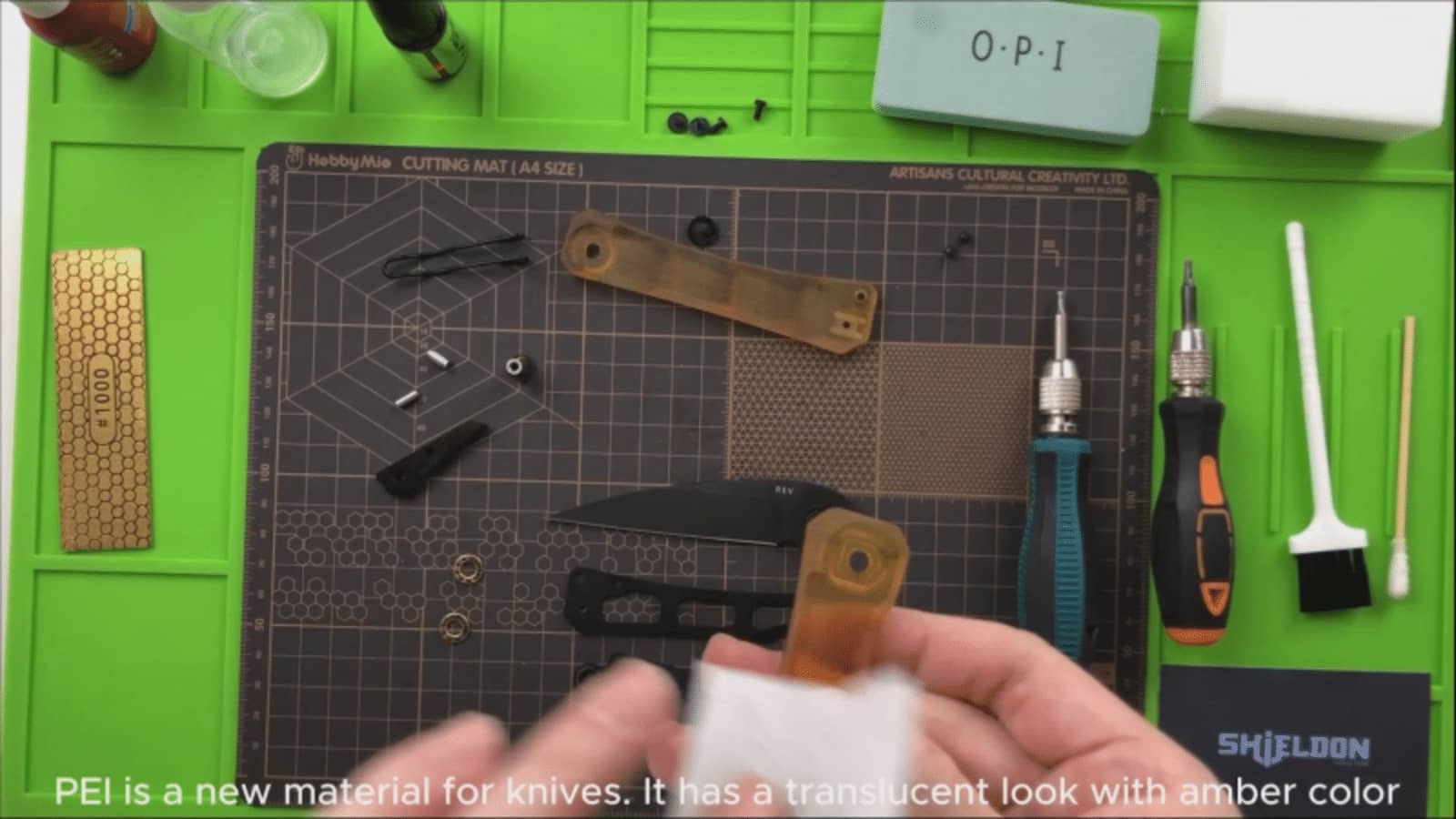 REV EDC Folding Knife: Innovative Design and Superior Functionality for Everyday Carry, Shieldon