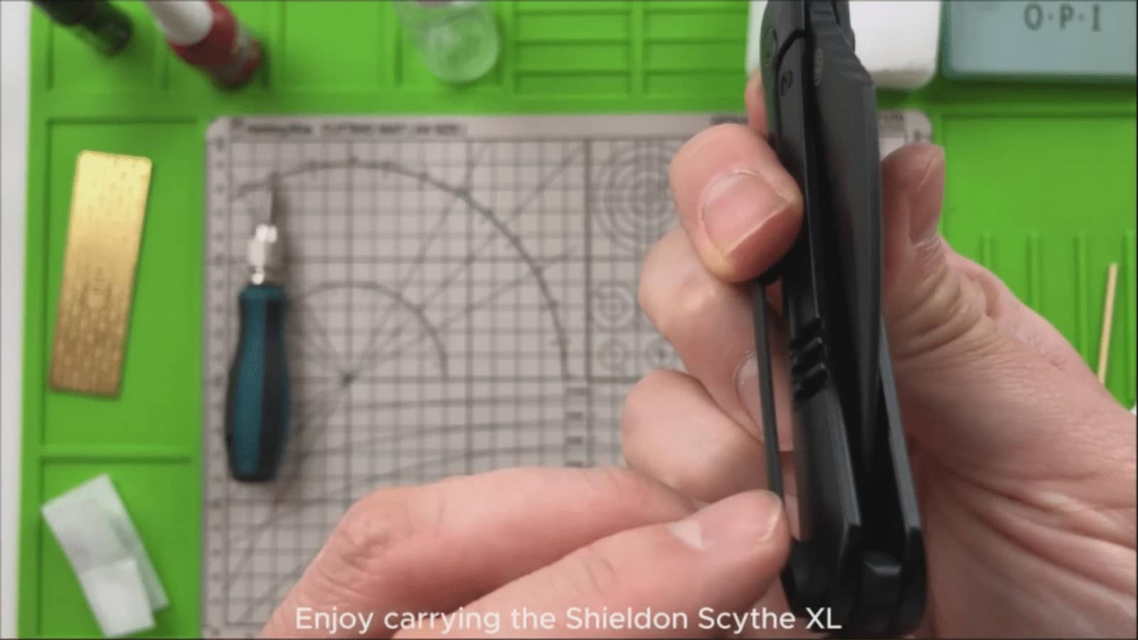 Scythe XL: A Premium Tactical Knife with Superior Design and Performance, Shieldon