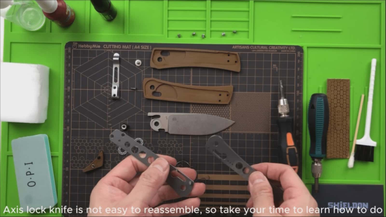 Shieldon Crusader Kite: The Ultimate Everyday Carry Knife for Outdoor Enthusiasts, Shieldon