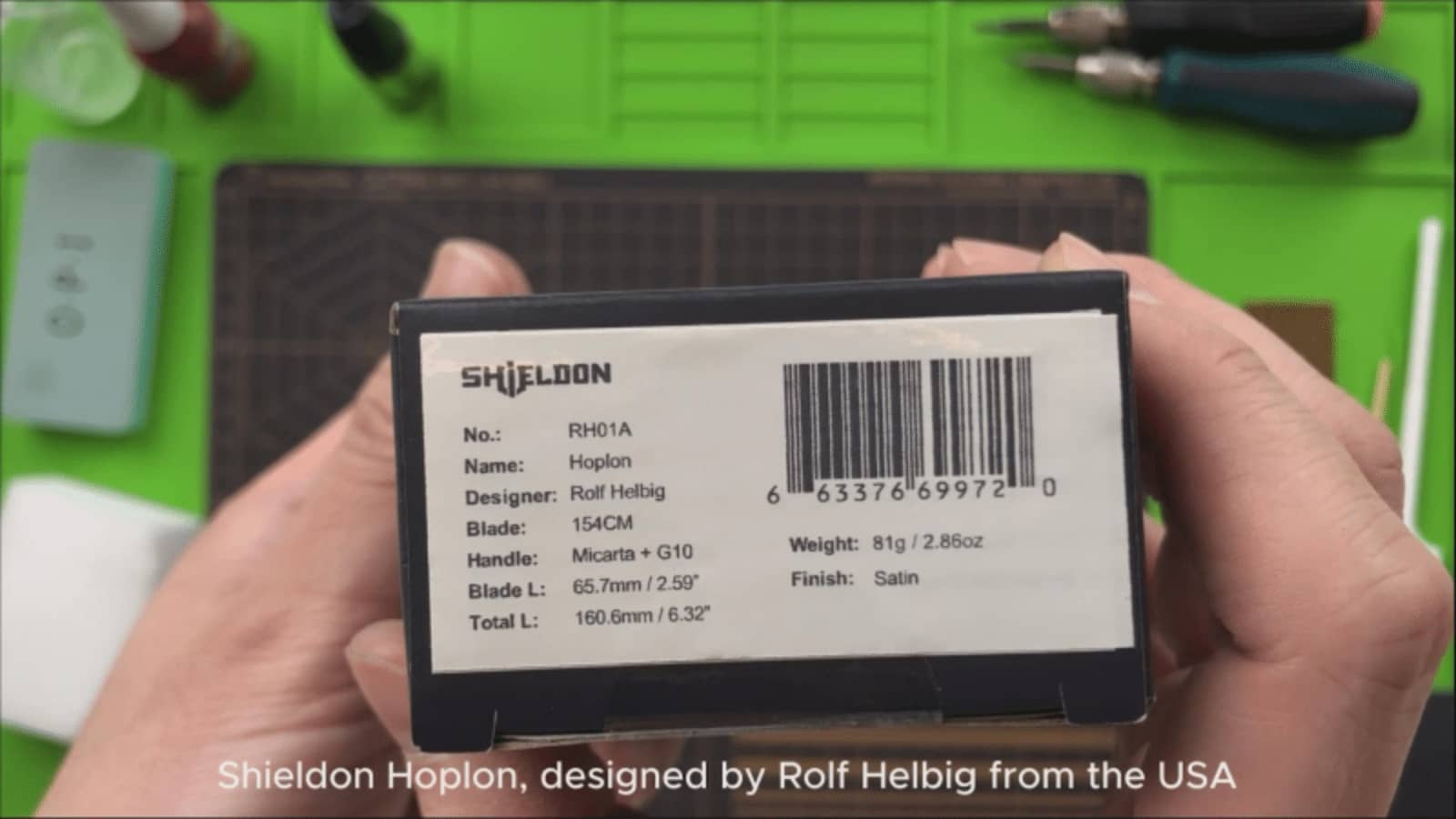 Shieldon Hoplon: A Compact and Versatile EDC Knife, Shieldon