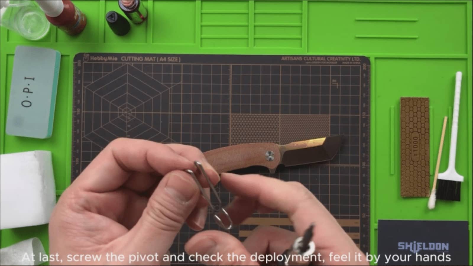 Shieldon Hoplon: A Compact and Versatile EDC Knife, Shieldon