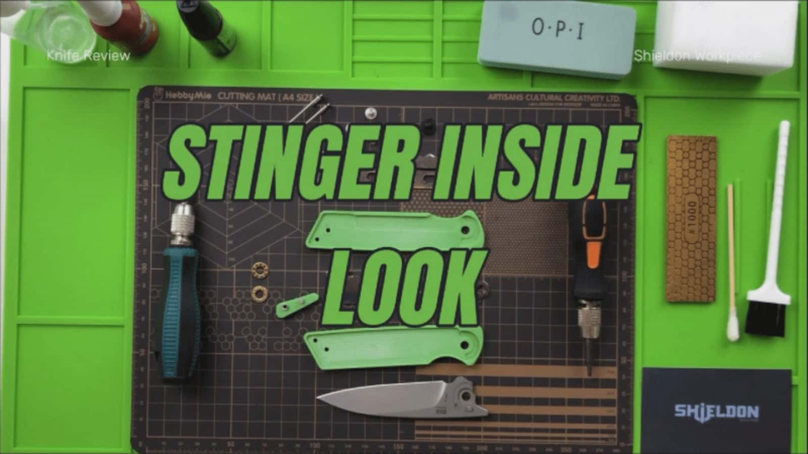 Stinger Folding Knife: A Lightweight and Reliable EDC Tool, Shieldon
