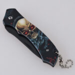 HU-2577 folding knife promotion blister card display box s07