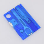 SS-0822(u) card knife multi-tool 12-in-1 LED light wallet s02