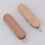 SS-0867(a) mini army knife beechwood gift Biedronka s01