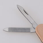 SS-0867(a) mini army knife beechwood gift Biedronka s04