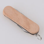 SS-0867(a) mini army knife beechwood gift Biedronka s06