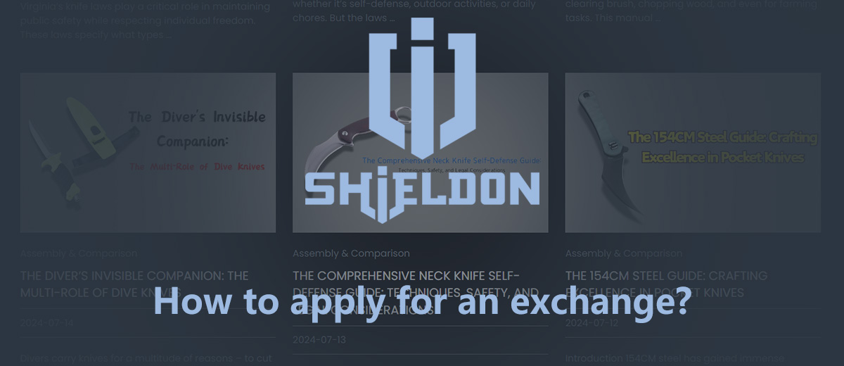 Knife Exchange, Shieldon