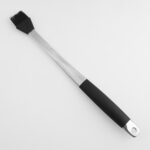 2 pieces BBQ set basting brush spatula TPR handle s6