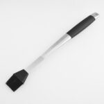 2 pieces BBQ set basting brush spatula TPR handle s7