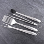 4PC BBQ TOOL SET TPR handle s1