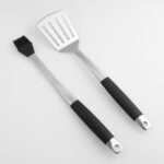 5pcs grilling kit stainless steel heavy duty BBQ tools s7