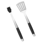 5pcs grilling kit stainless steel heavy duty BBQ tools s8