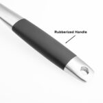 BBQ grill brush cleaner outdoor kitchen tool plastic handle s12