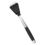BBQ grill brush cleaner outdoor kitchen tool plastic handle s4
