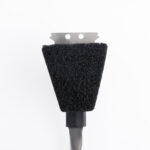 BBQ grill brush cleaner outdoor kitchen tool plastic handle s7