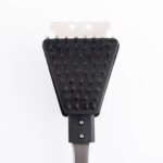 BBQ grill brush cleaner outdoor kitchen tool plastic handle s8