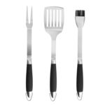 BZJ0020 BBQ 3 pcs set fork spatula basting brush budget s1