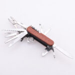 HF-K5017W army knife gift wood handle 20-in-1 multi-tool s03