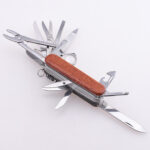 HF-K5017W army knife gift wood handle 20-in-1 multi-tool s05