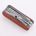 HF-K5017W army knife gift wood handle 20-in-1 multi-tool s07