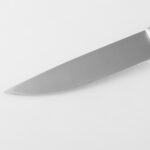 KF1901-WB13 13 pcs kitchen knife set rubber wood block s9