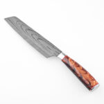 KP22110 resin handle 3Cr steel laser Damascus pattern set s13