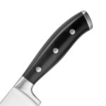 KS21234 kitchen knife set 6 pieces plastic handle magnet block s5