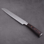 KS21362 color wood handle kitchen knife set 7 pcs block s10