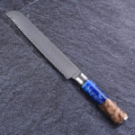 KS22377 Damascus kitchen knife resin handle s19