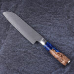 KS22377 Damascus kitchen knife resin handle s21