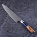 KS22377 Damascus kitchen knife resin handle s22