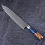 KS22377 Damascus kitchen knife resin handle s24