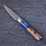 KS22377 Damascus kitchen knife resin handle s27