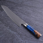 KS22377 Damascus kitchen knife resin handle s29